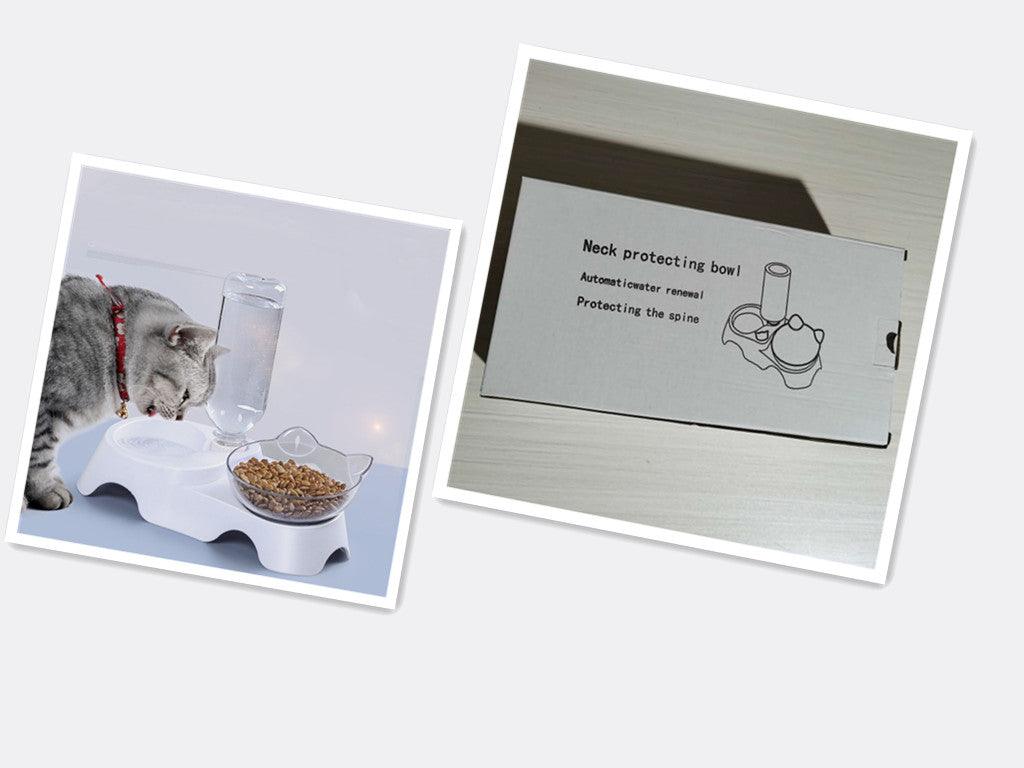 Elevatemeow - The Ultimate Tilted Pet Feeder Cat Bowl