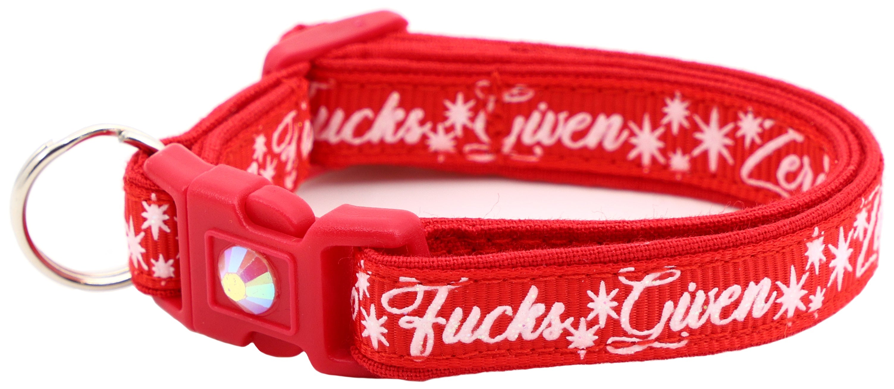 Zero Fucks Given Breakaway Cat Collar