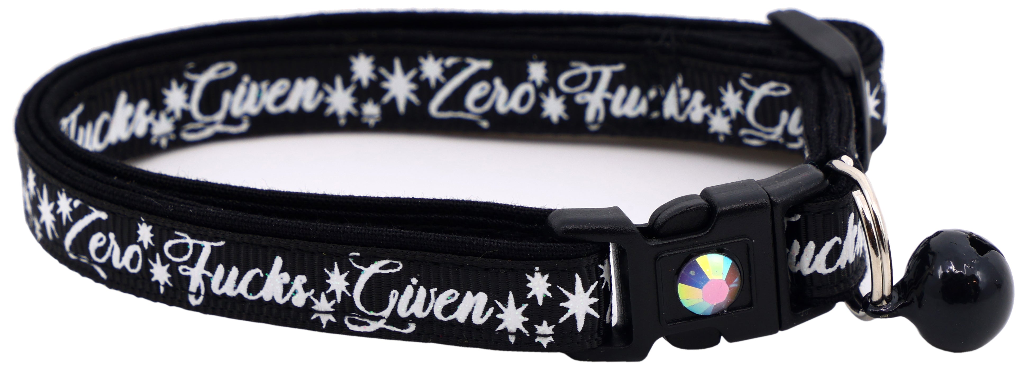 Zero Fucks Given Breakaway Cat Collar